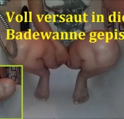 2-horney - NS EXTREM Versaut in die badewanne gepisst