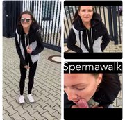 2kinky4you – PUBLIC am Autohaus mit Spermawalk