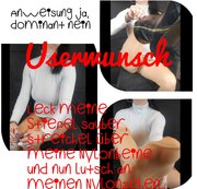 Aleksa81 - USERWUNSCH Anweisung ja, dominant nein!