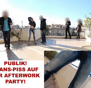 Alexandra-Wett - PUBLIK JEANS-PISS AUF DER AFTERWORK-PARTY