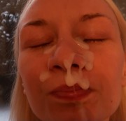 Alexas18 - Gesichtsbesamung volle Ladung