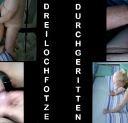 Ame_Noire – Dreilochfotze durchgeritten und vollgewichst