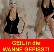 Amy-Alores - In die Wanne gepisst- 30 Sekunden! - GEILER TON!