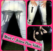 AmyFire – Mein 1. geiles Jeans-Piss Video