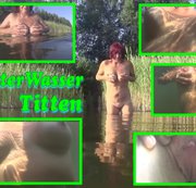 Anal-Piss-Cora – Unterwasser Titten im Baggersee