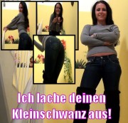 Andrea18 - Ich lache deinen Kleinschwanz aus *Für Subs*