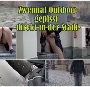 AnneDD28 – 2 Mal Stadt-Pissing