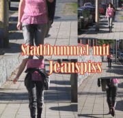 AnneDD28 - Stadtbummel mit Jeanspiss !