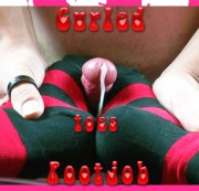 AnnikaBond - Curled toes Footjob