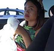 AsianBarbieTila – Tila get to eat in the car