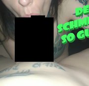 Baby—Love – Geil seinen harten saftigen Schwanz lutschen beim Film schauen