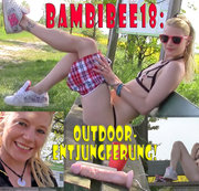 BambiBee18 – BambiBee18: Outdoor-Entjungferung!!