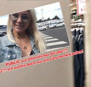 Bibixxx – PUBLIC auf öffentlicher Straße!!! OMG!! Ich wollte doch nur ein Geschenk kaufen!!!!
