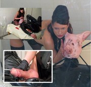 Biest-Lucia - Mein Sklavenbraten in Latex