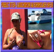 Bitch-Sheila - Public Titten- und Muschishow am Bornholmer Hafen