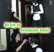 Black-Productions - Die Zofe als Aschenbecher benutzt