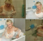 Blondesbiteufelchen - In der Badewanne