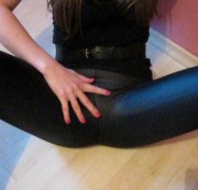 BrautPrivat - ich KOMME durch die Wetlook-Leggings!