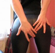 BrautPrivat - Wetlook-Leggings stellt sich vor ;-)