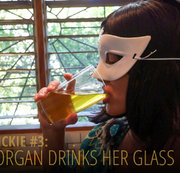 BruceAndMorgan – Quickie #3: Morgan Drinks Her Glas