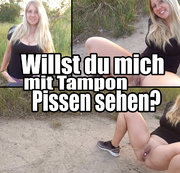 CaroCream – Willst du mich mit Tampon pissen sehen?