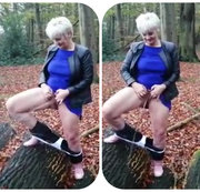 Cathalena - Pinkelpause im Wald
