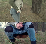 Cuddlysmith – Gemeinschaftspipi im Wald 3