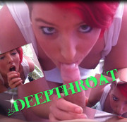 DaisyDesire - Riskanter Deepthroat in der Mittagspause!