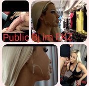 DanielaCoraHansson – Public Blowjob im Einkaufszentrum mit Spermawalk!!!