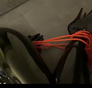 DarkLatex93 – In Latexanzug mit Gasmaske gefesselt