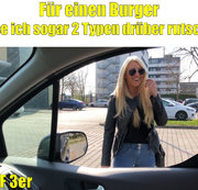 Daynia – Für einen Burger lass ich sogar 2 Typen drüber rutschen | MMF-3er bis zur Spermafresse!
