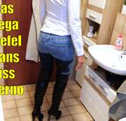 Daynia – Das MEGA Stiefel-Jeans-Piss INFERNO | Unfassbare Pissladung!