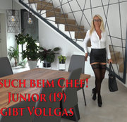 Daynia – Besuch beim Chef | Junior (19) gibt VOLLGAS! XXXL Spermafresse!