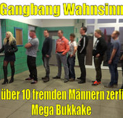 Daynia - Gangbang Rekord 2019! Fickwahnsinn mit über 10 fremden Männern | Mega Bukkake!