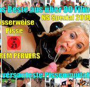 Daynia - Best of NS | Hardcore XXL Piss Compilation 2019!  Fässerweise Pisse aus über 80 Filmen!