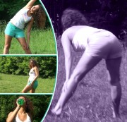 Delina - Nach dem Sport gibts eine nasse Abkühlung!