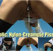 Dirty-Tina - Public: Nylon Creampie Pissen