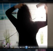 DirtyBabe85 - erotisches haare föhnen