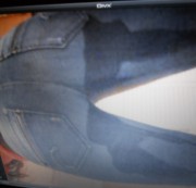 DirtyJordan18 - In knallengen Jeans gepisst