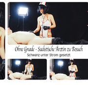 DirtyLord666 - Ohne Gnade – Sadistische Ärztin zu Besuch Schwanz unter Strom gesetzt