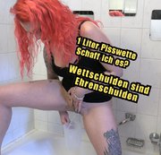 Dirty_Davina - 1 Liter PISSwette !!