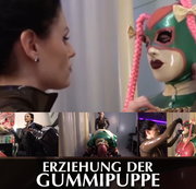 DominaBlackdiamoond - Erziehung der Gummipuppe
