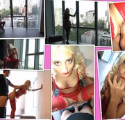 DonJohn11 – Mega geile Blondine am Fenster gefickt und die halbe Stadt guckt zu