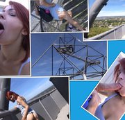 DonJohn11 – Mega public Girl auf Touri-Aussichtsplattform auf 400 Metern Höhe klar gemacht u bläst