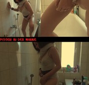DrecksauCaro - Pissen in der Badewanne