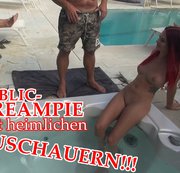 FariBanx – PUBLIC-CREAMPIE mit heimlichen ZUSCHAUERN!!!