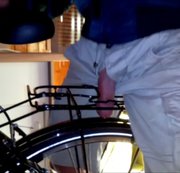 Fetisch-Phallus – Neues Fahrrad gut eingeritten!