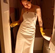 Fetischmodell - Meine weisse Schürze !