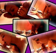 Fick-Oh-Lina - Geiler Blowjob mit anschliessendem abspritzen in den Mund