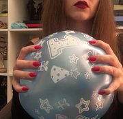 FinDomLadyStefanie - Luftballon Fetisch